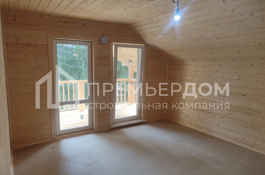 Фото со стройплощадок - Каркасный дом 9х13 м.