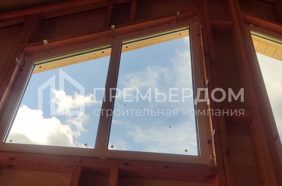 Фото со стройплощадок - Каркасный дом 9,5х10 м.