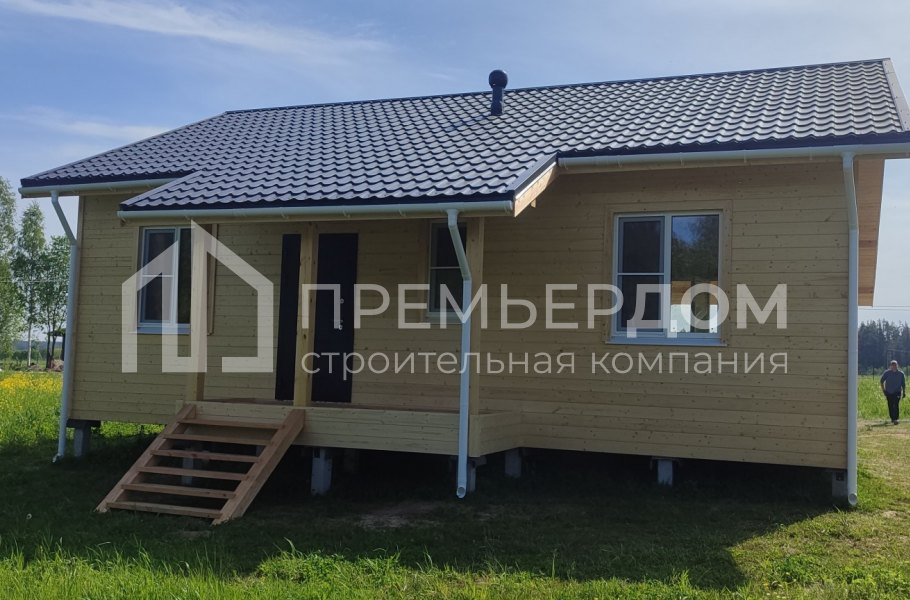 Фото со стройплощадок - Каркасный дом 9,5х10 м.