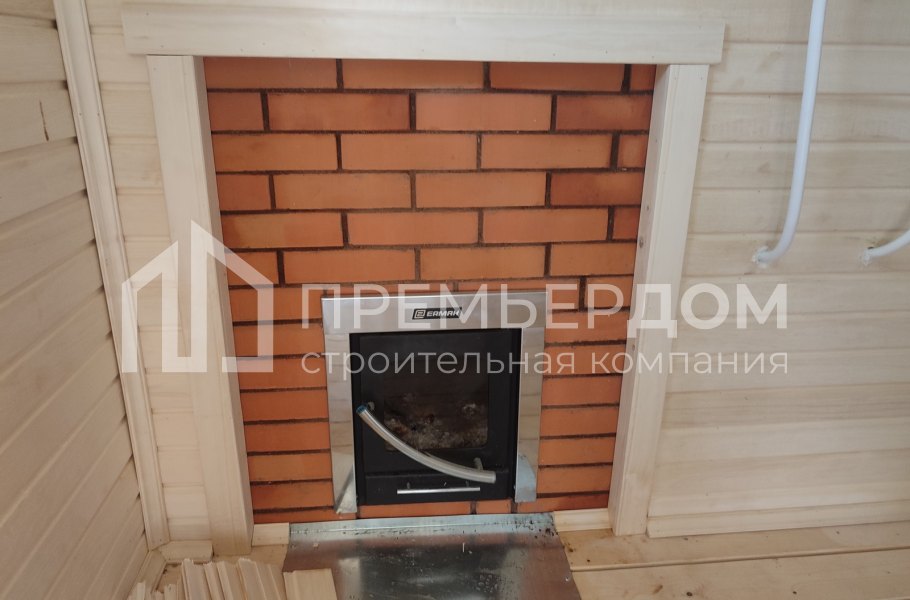 Фото со стройплощадок - Каркасная баня 3х8 м.