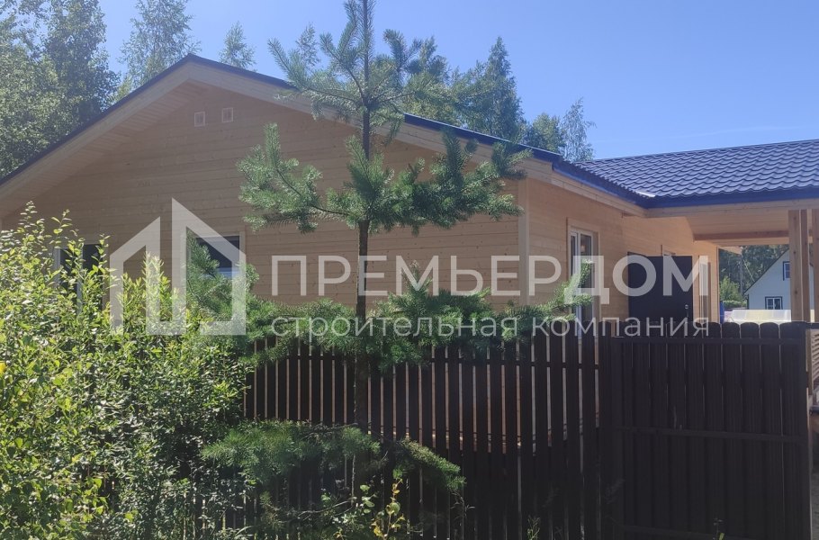 Фото со стройплощадок - Каркасный дом 12х11,5 м.