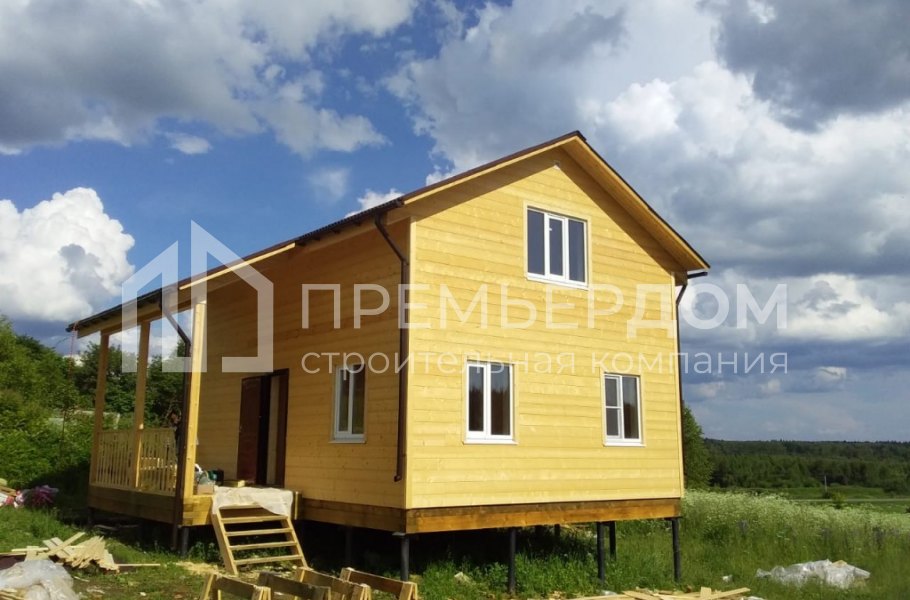 Фото со стройплощадок - Дом по проекту К-71