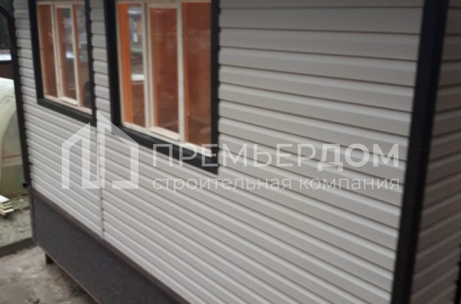 Фото со стройплощадок - Каркасный дом 8.5х9 м