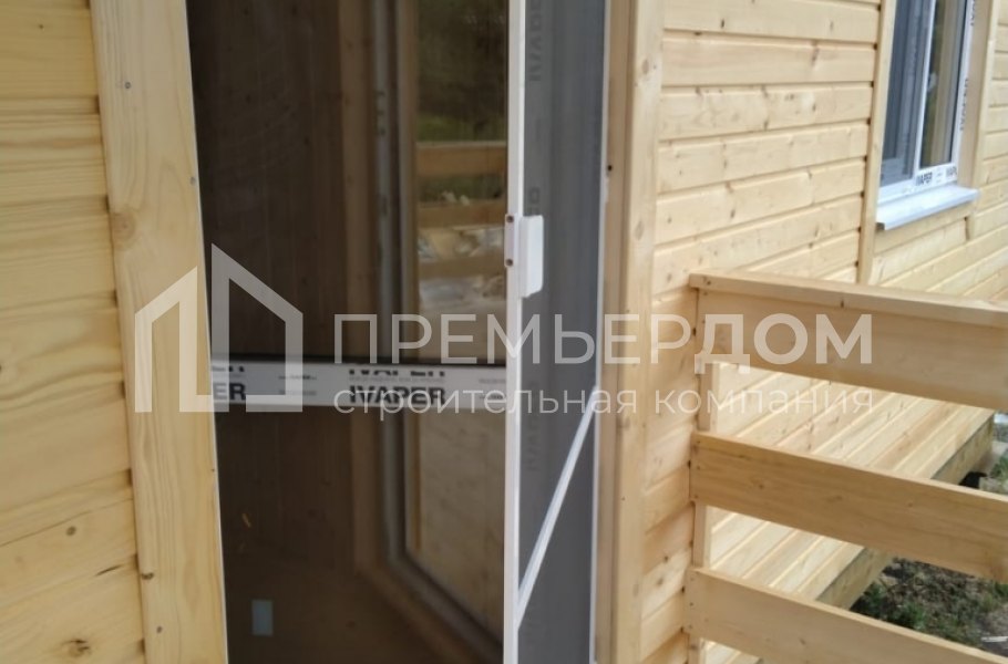 Фото со стройплощадок - Каркасный дом 7х10 м.