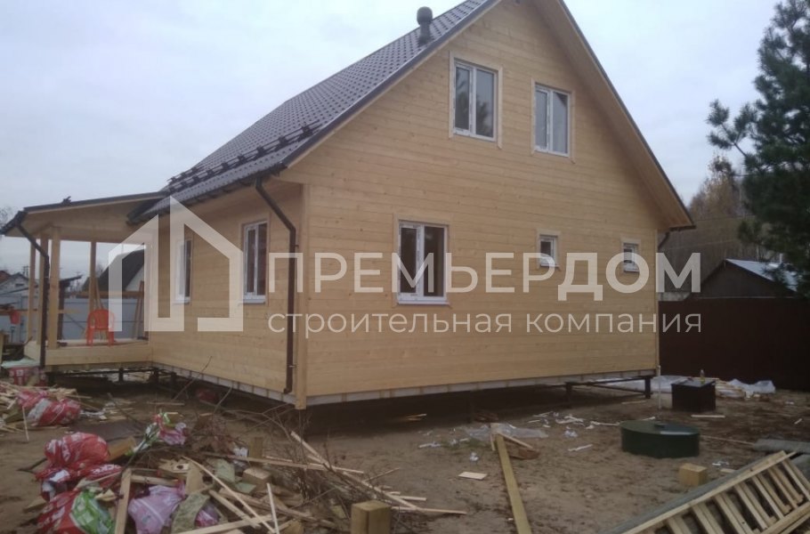 Фото со стройплощадок - Дом по проекту К-76