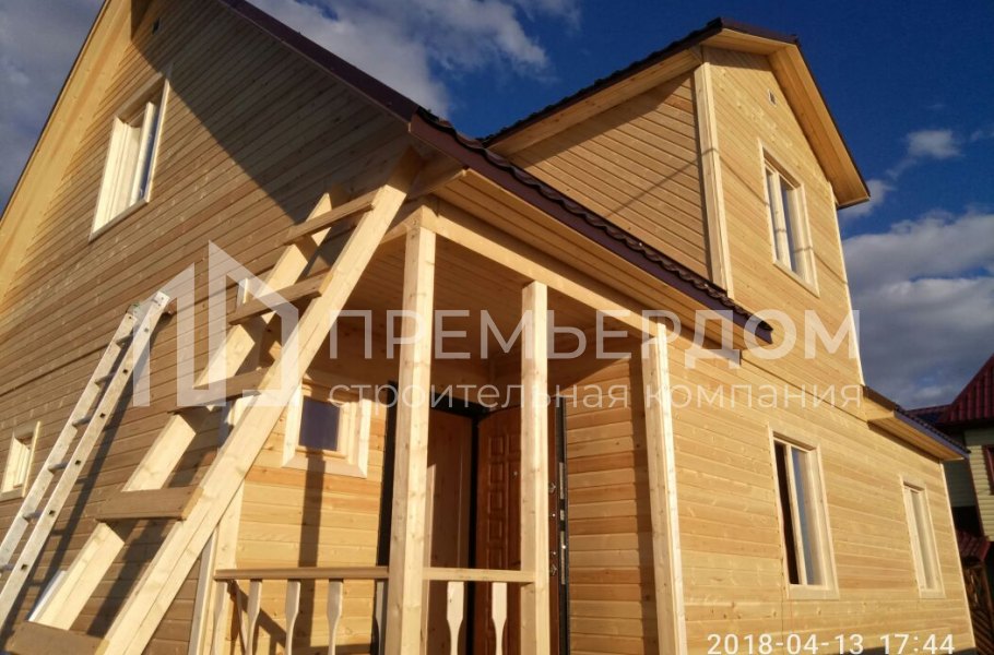 Фото со стройплощадок - Дом по проекту К-20