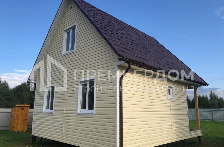 Фото со стройплощадок - Дом по проекту К-40