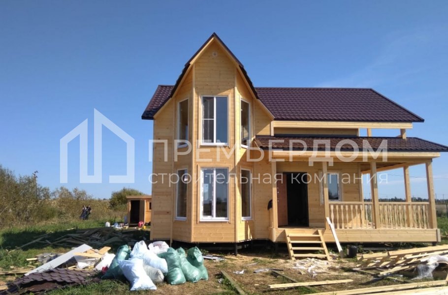 Фото со стройплощадок - Дом по проекту К-127