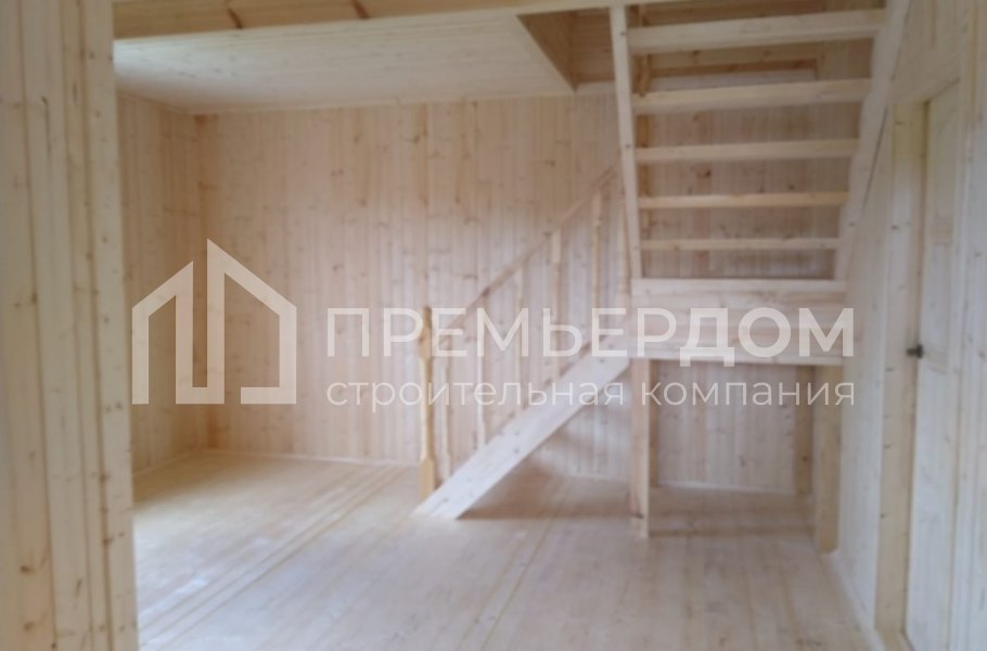 Фото со стройплощадок - Каркасный дом 7х10 м.