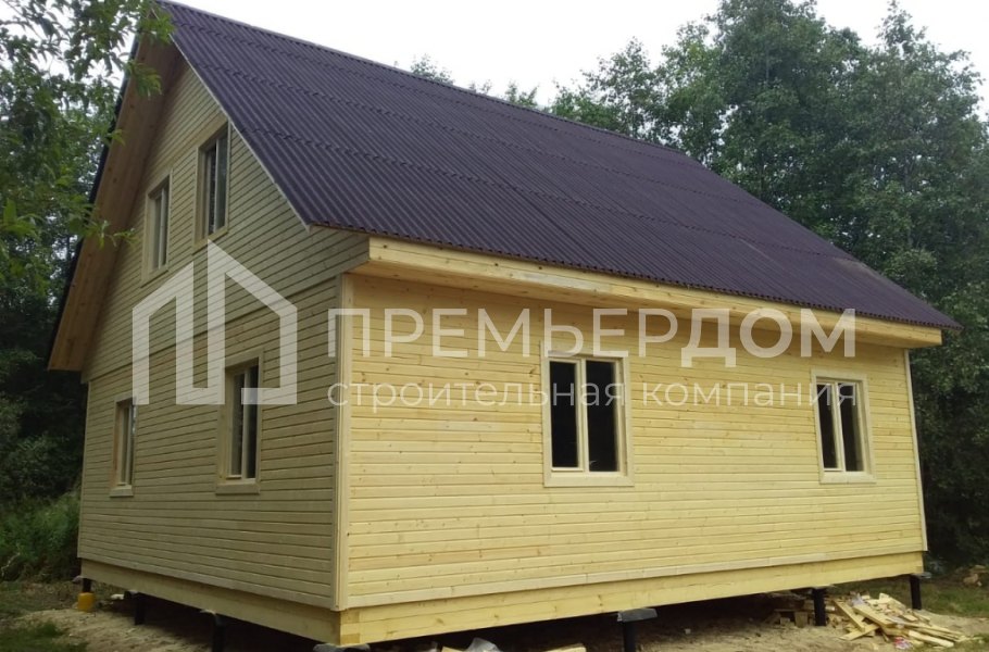 Фото со стройплощадок - Дом по проекту К-62