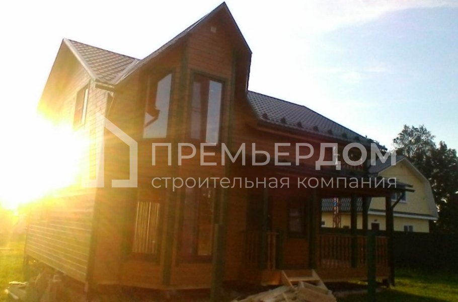 Фото со стройплощадок - Дом по проекту К-127