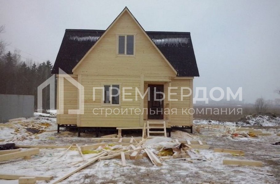 Фото со стройплощадок - Дом по проекту Д-2