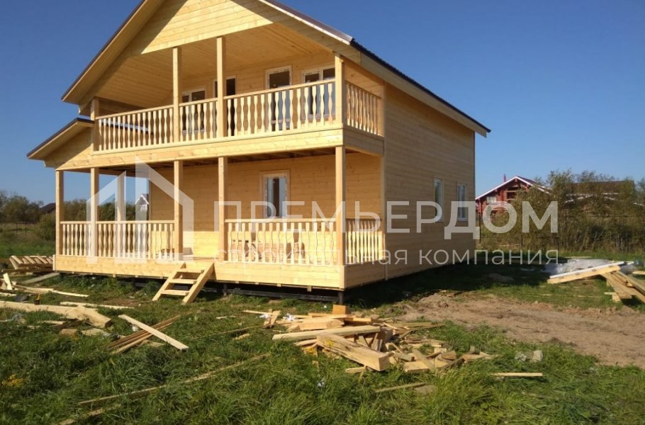 Фото со стройплощадок - Дом по проекту К-127