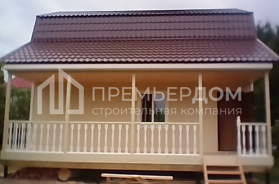 Фото со стройплощадок - Каркасный дом К-13