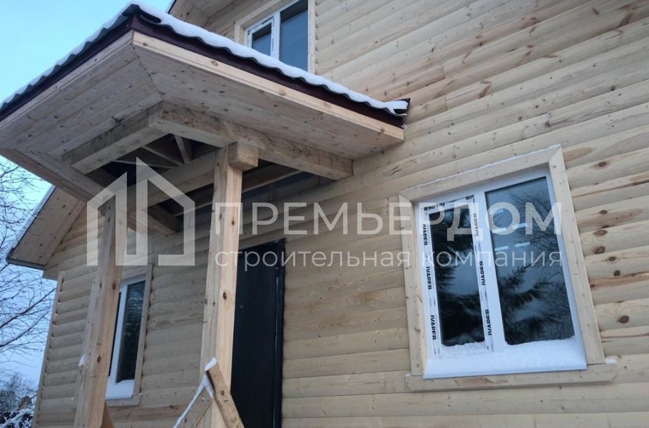 Фото со стройплощадок - Дом по проекту К-12