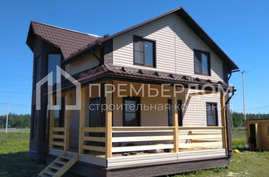 Фото со стройплощадок - Дом по проекту К-24