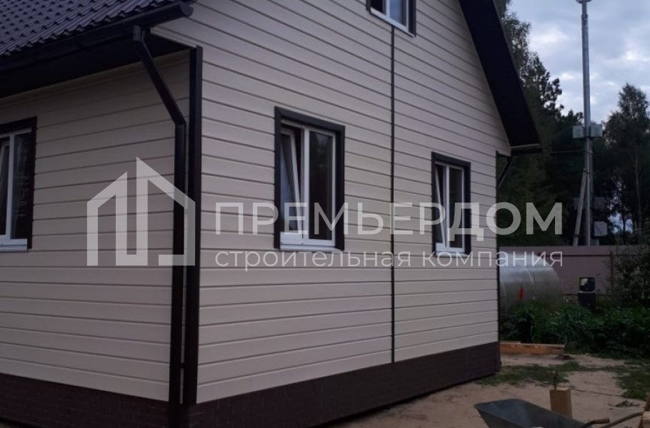 Фото со стройплощадок - Дом по проекту К-3