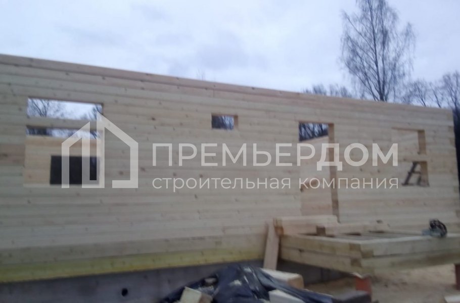 Фото со стройплощадок - Дом по проекту Д-104