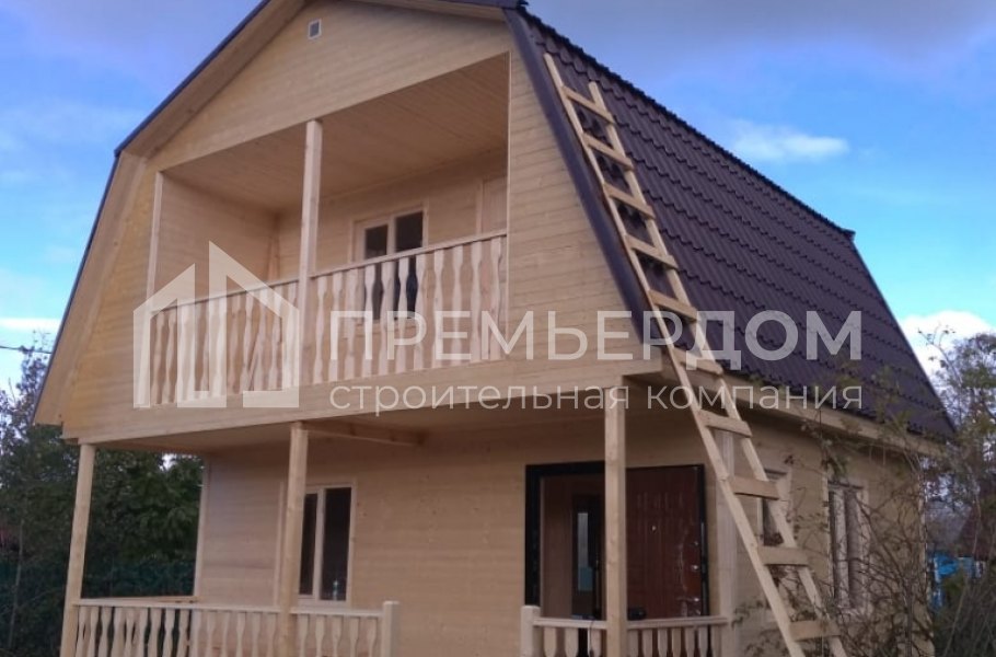 Фото со стройплощадок - Дом по проекту К-4