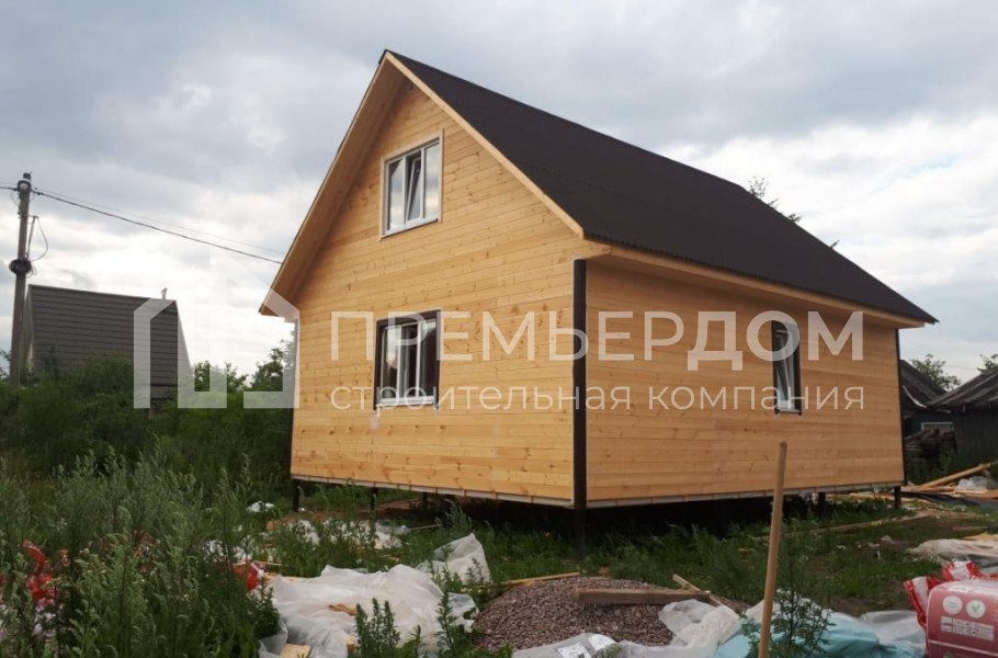 Фото со стройплощадок - Дом по проекту К-73