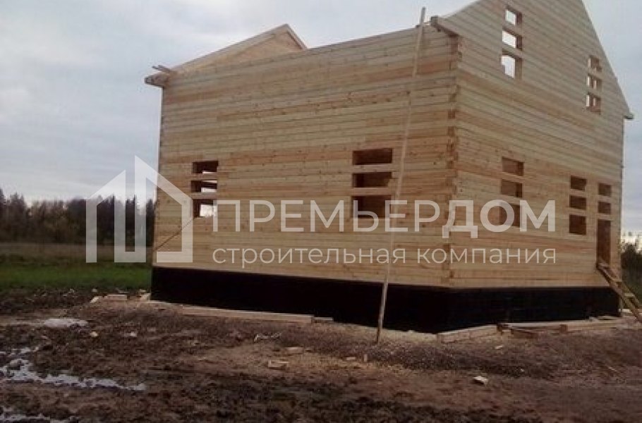 Фото со стройплощадок - Дом по проекту Д-32