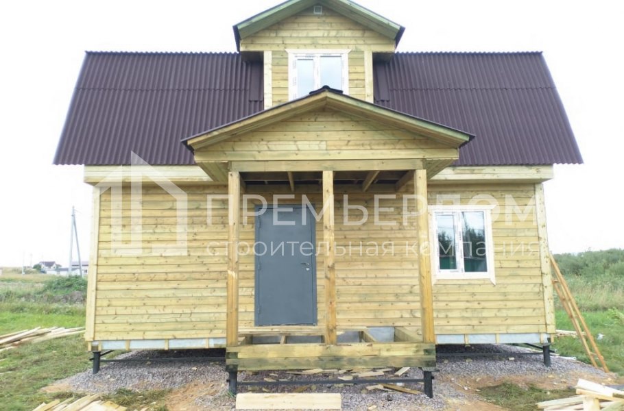 Фото со стройплощадок - Дом по проекту К-46