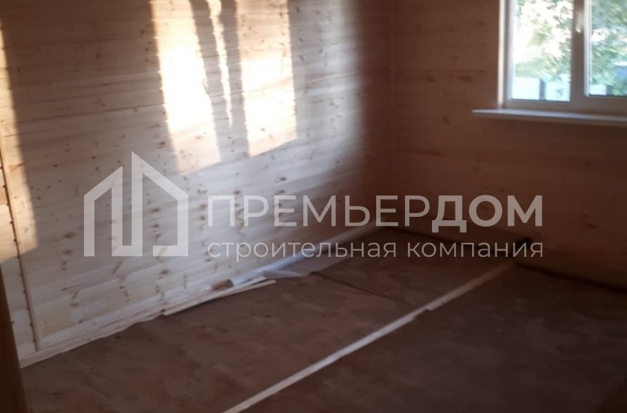 Фото со стройплощадок - Каркасный дом 6х6 м.