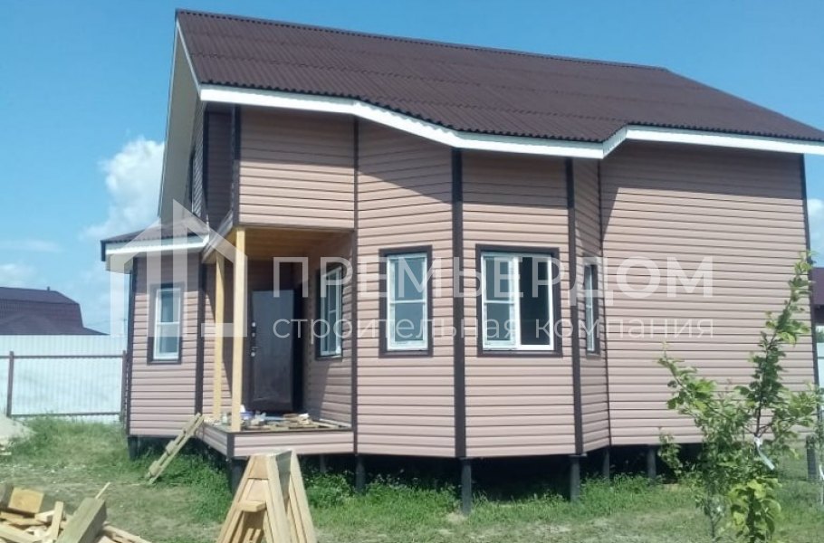 Фото со стройплощадок - Дом по проекту К-126