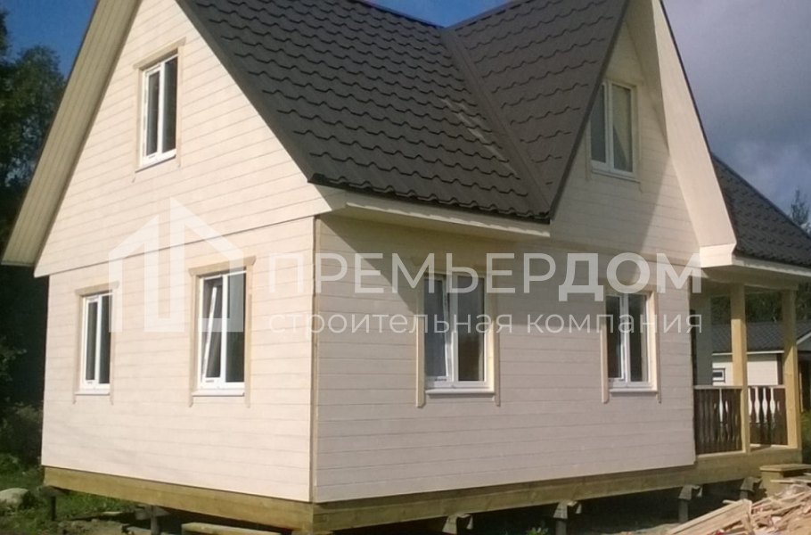 Фото со стройплощадок - Дом по проекту К-3