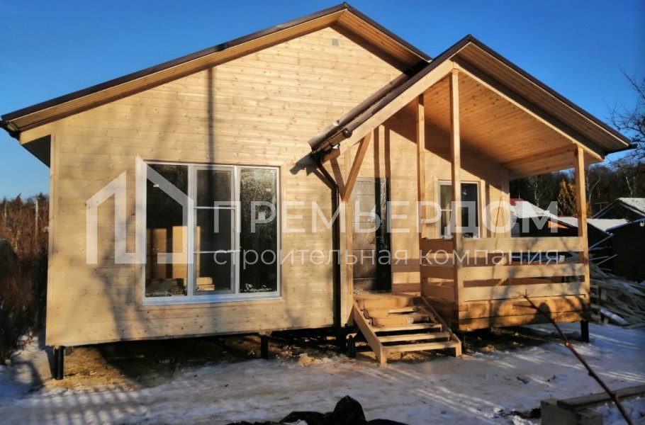 Фото со стройплощадок - Дом по проекту К-69