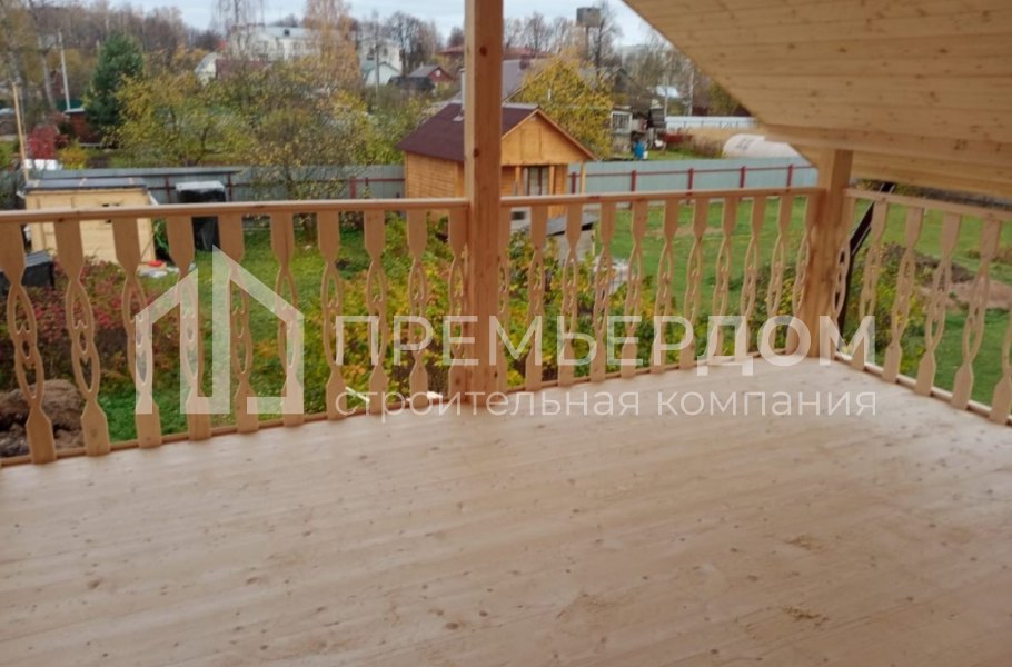 Фото со стройплощадок - Дом по проекту К-100