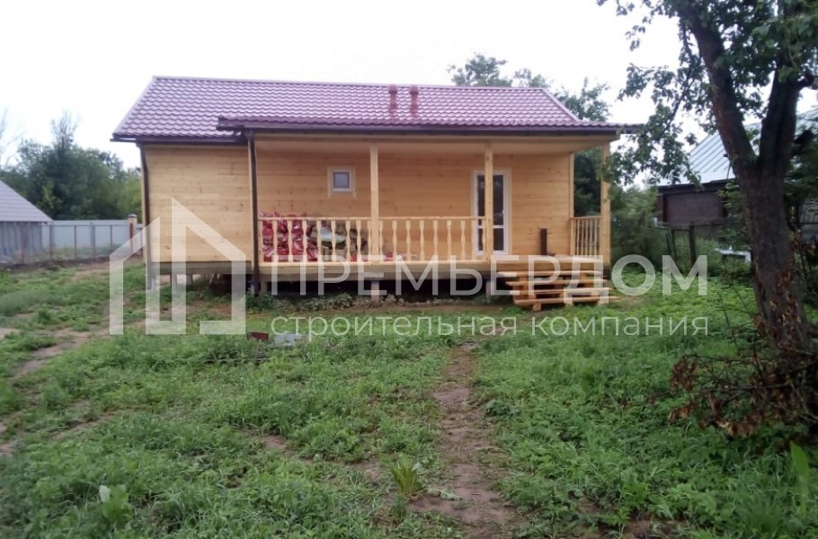 Фото со стройплощадок - Каркасный дом 9x10 м.