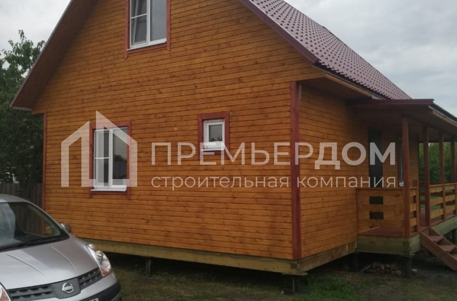 Фото со стройплощадок - Каркасный дом 7х10 м.