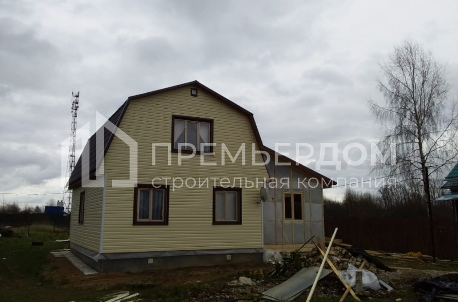 Фото со стройплощадок - Пристройка к дому 6х8 м. 