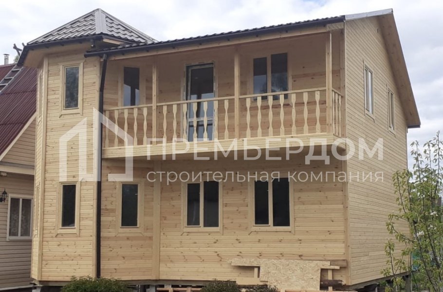 Фото со стройплощадок - Дом по проект К-120