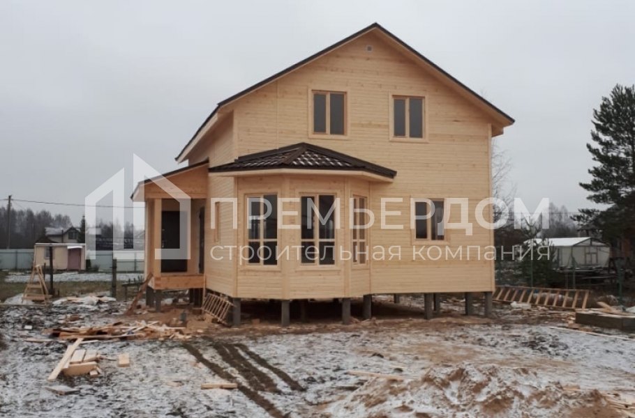 Фото со стройплощадок - Дом по проекту К-60