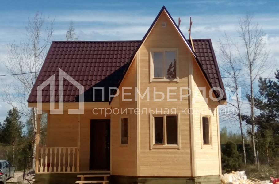 Фото со стройплощадок - Дом по проекту К-37