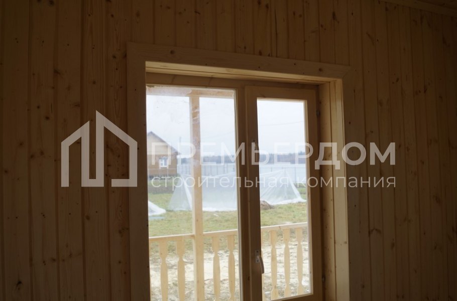 Фото со стройплощадок - Дом 8x10 м.