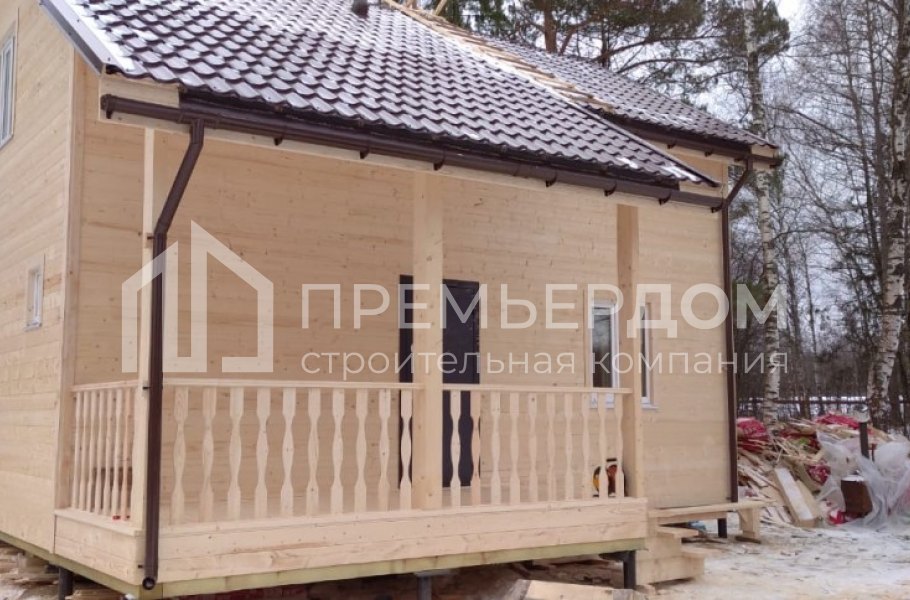 Фото со стройплощадок - Дом по проекту К-71