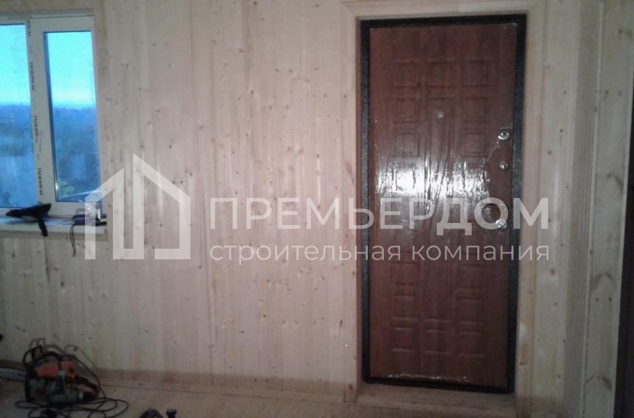 Фото со стройплощадок - Каркасный дом 10.5х10.5 м.