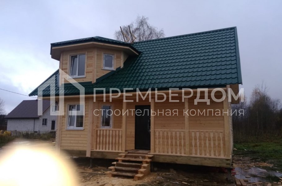 Фото со стройплощадок - Дом по проекту Д-111