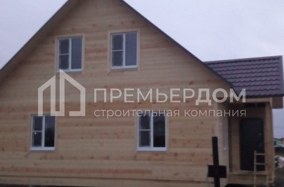 Фото со стройплощадок - Каркасный дом 9.5х10 м.