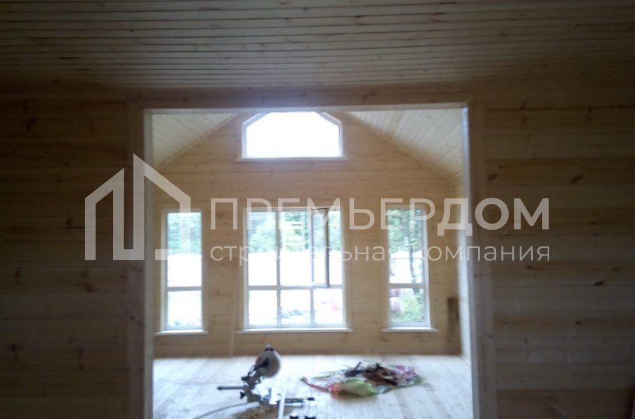 Фото со стройплощадок - Каркасный дом 9x10 м.