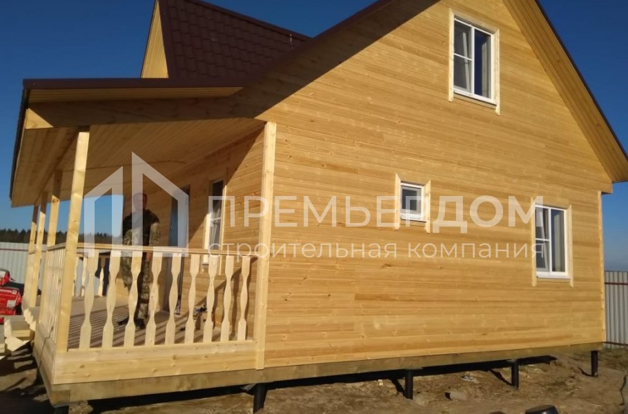 Фото со стройплощадок - Дом по проекту К-110