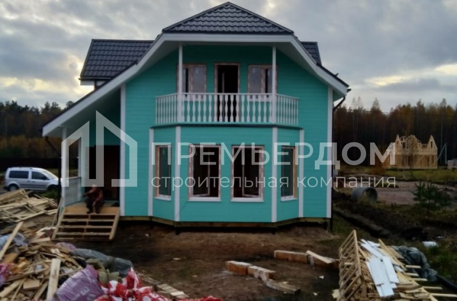 Фото со стройплощадок - Дом по проекту К-51 и баня