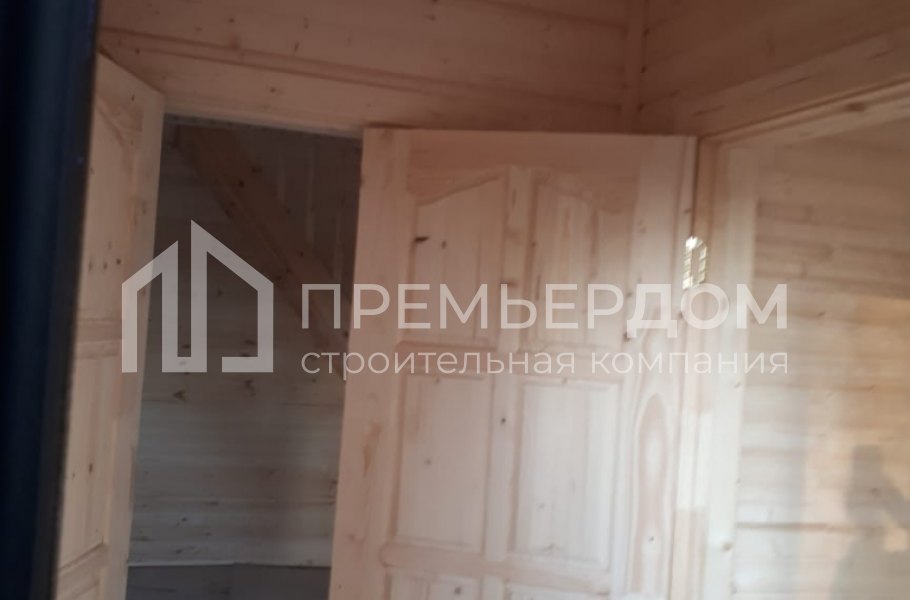 Фото со стройплощадок - Каркасный дом 6х6 м.