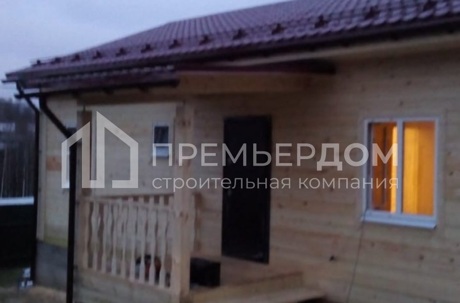 Фото со стройплощадок - Дом по проекту Д-104