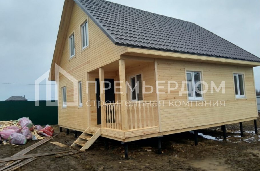 Фото со стройплощадок - Дом по проекту К-76