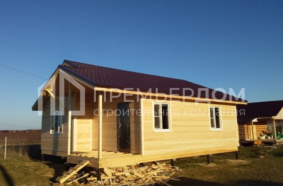 Фото со стройплощадок - Дом по проекту К-69