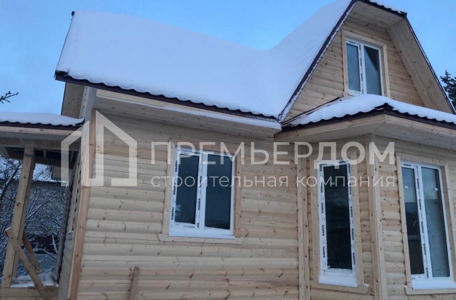 Фото со стройплощадок - Дом по проекту К-12